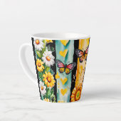 任せる カフェラテマグ (左アングル)