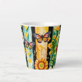 任せる カフェラテマグ (正面)