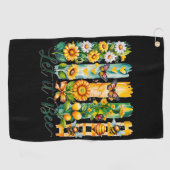 任せる ゴルフタオル (横)