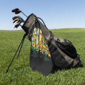 任せる ゴルフタオル (グリーン)