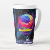 任務と冒険 カフェラテマグ (右アングル)