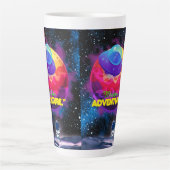 任務と冒険 カフェラテマグ (正面)