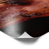 任務に就いたカタツムリ フォトプリント            (角)