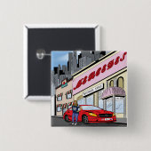 任務の喜劇的な芸術のスタイル 缶バッジ (正面&裏面)