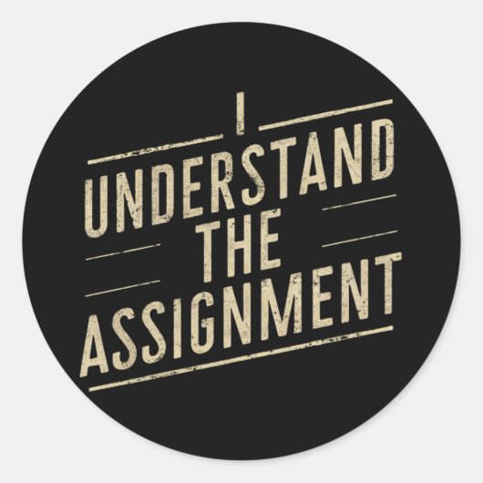 任務は理解した カマラ 2024年へ投票 ラウンドシール (正面)