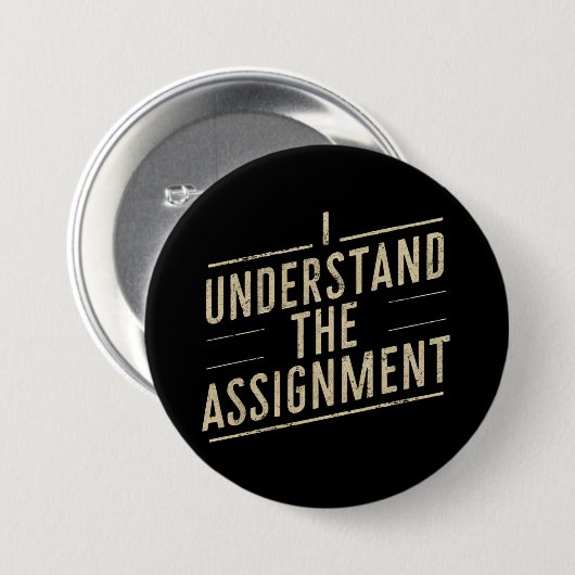 任務を理解しました カマラの2024年への投票 缶バッジ (正面&裏面)