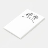 任務保に対する目 ポストイット (アングル)