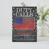 任務呼び出し配備招待状 招待状 (スタンド正面)