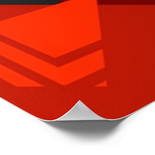 任天堂スイッチ抽象芸術 ポスター (角)