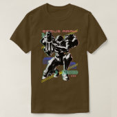 任天堂メトロイドサマスアランレトロネオンポスター Tシャツ (デザイン正面)