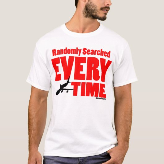 任意に必ず捜される Tシャツ (正面)