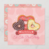 任意のイベントスイーツ招待状 セーブザデート (正面/裏面)