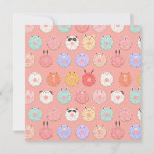 任意のイベントスイーツ招待状 セーブザデート (裏面)