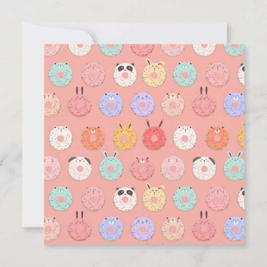 任意のイベントスイーツ招待状 セーブザデート (裏面)