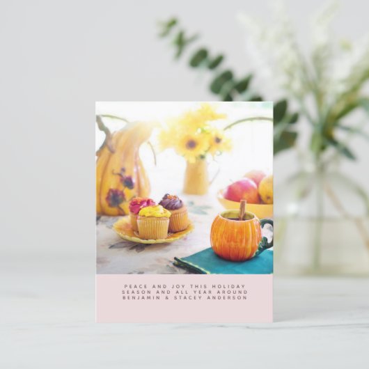 任意のイベントフォトカード、招待状、レビュー年、画像 (スタンド正面)