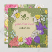 任意のイベントフローラ シーズンカード (正面/裏面)