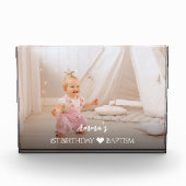 任意のイベント独自のKeepsake写真を作成カスタムする フォトブロック (正面)