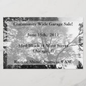 任意のイベント風光明媚なチラシ チラシ (正面)