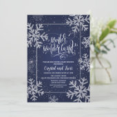 任意のイベント – ウィンターワンダーランド招待状 招待状 (スタンド正面)