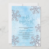 任意のイベント – ウィンターワンダーランド招待状 招待状 (正面)