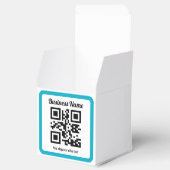 任意のウェブサイトのURLを追加してQRコードを即座に作成 フェイバーボックス (オープン)