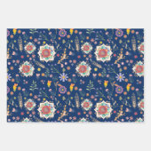 任意のエレガント大事な行事ギフト ラッピングペーパーシート (正面2)