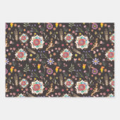 任意のエレガント大事な行事ギフト ラッピングペーパーシート (正面)