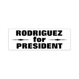 任意のオフィス政治的な候補者 セルフインキングスタンプ