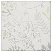 任意のカスタム色の素朴花のパターン ファブリック (見本)