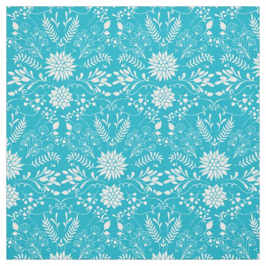 任意のカスタム色の素朴花のパターン ファブリック (見本)