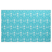 任意のカスタム色の素朴花のパターン ファブリック (ファットクウォーター)