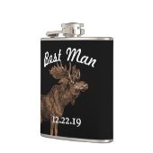 任意のカスタム花婿介添人フラスコヴィンテージマウス フラスク (左)