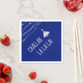 任意のカラークリスムカツリーキュートチャラララ スタンダードカクテルナプキン (インサイチュ)