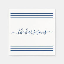 任意のカラースクリプトパーソナライズされたパーティーナプキン