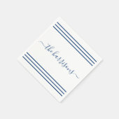 任意のカラースクリプトパーソナライズされたパーティーナプキン スタンダードカクテルナプキン (角)