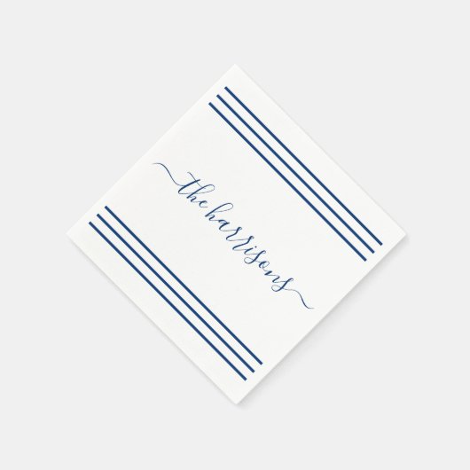 任意のカラースクリプトパーソナライズされたパーティーナプキン スタンダードカクテルナプキン (角)