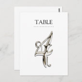 任意のカラーテーブル番号ファンシーSilver ポストカード (正面/裏面)