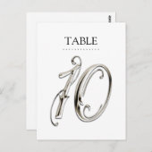 任意のカラーテーブル番号ファンシーSilver ポストカード (正面/裏面)