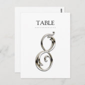 任意のカラーテーブル番号ファンシーSilver ポストカード (正面/裏面)