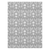 任意のカラーフローラガーランドスワールコットンテーブルクロス テーブルクロス (正面)