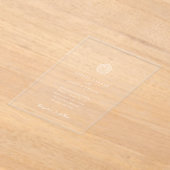 任意のカラーミニマリストディスコボール | ウェディング アクリル招待状 (レイダウン)