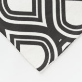 任意のカラー抽象芸術ティアドロップMCMパターン フリースブランケット (角)