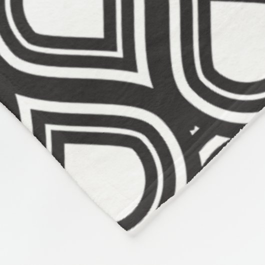 任意のカラー抽象芸術ティアドロップMCMパターン フリースブランケット (角)