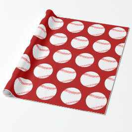 任意のカラー野球パーティーギフトラッピング紙 ラッピングペーパー