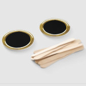 任意のカラー金ゴールドフレームセットのファン ハンドファン (組立なし)