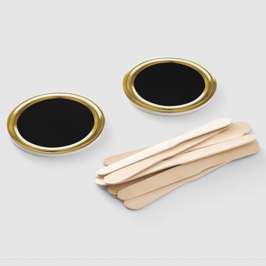 任意のカラー金ゴールドフレームセットのファン ハンドファン (組立なし)