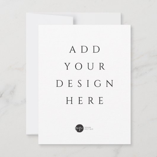 任意のサイズでカード/招待状を印刷する 招待状 (裏面)