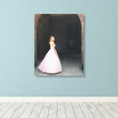 任意のサイズの独自のフォトキャンバスを作成 キャンバスプリント (インサイチュ (ウッドフロア))