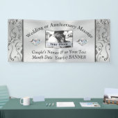 任意のパーソナライズされた大事な行事のフォトバナー 横断幕 (トレードショー)