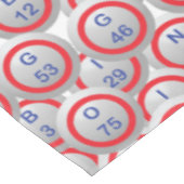 任意のビンゴのホッパー球 テーブルクロス (アングル)